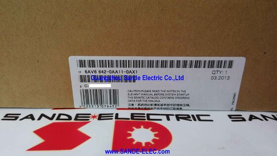 SIMATIC 터치 패널 6AV6642-0AA11-0AX1 6AV6 642-0AA11-0AX1 6AV6642-OAA11-OAX1