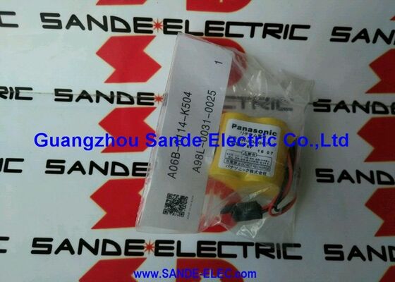 파나소닉 서버 배터리 A06B-6114-K504 A98L-0031-0025 A06B6114K504 A98L00310025 AO6B-6114-K5O4 A98L-OO31-OO25