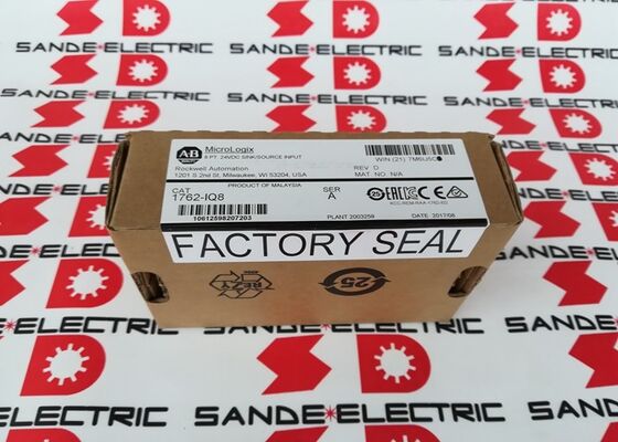 AB 뉴 앨런 브래들리 1762-IQ8 24VDC 싱크 소스 입력 모듈 762IQ8