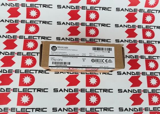 새로운 AB 앨런 브래들리 1762-OF4 마이크로 로직스 4 포인트 아날로그 출력 모듈 1762OF4