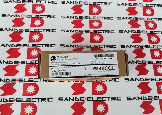 1 공장에서 봉인된 앨런 브래들리 미크로로직스 16점 출력 모델 1762-OW16 1762OW16 1762-0W16