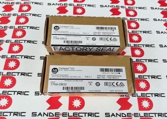 앨런 브래들리 1769-OB32 출력 모듈 컴팩트 로직스 17690B32 새롭고 밀폐 1769-0B32