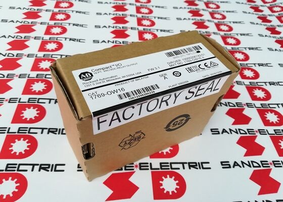 새로운 AB 1769-OW16 PLC 모듈 상자 1769OW16 1769-0W16 릴레이 출력