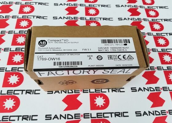 새로운 AB 1769-OW16 PLC 모듈 상자 1769OW16 1769-0W16 릴레이 출력