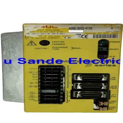Fanuc 세르보 증폭기 단위 200-240VAC 6.3A/5.9Amps A06B-6093-H102 A06B6093H102 A06B-6093-H102