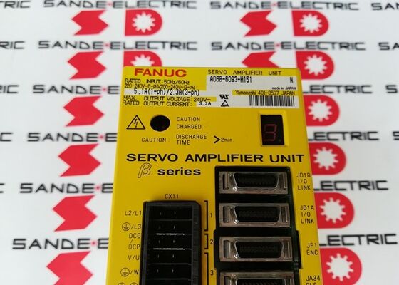 A06B-6093-H151 FANUC AC 세르보 증폭기 단위 A06B6093H151 AO6B-6O93-HI5I