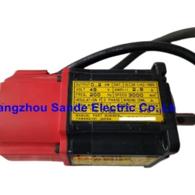 새로운 Fanuc AC 세르보 모터 A06B-0372-B175 A06B0372B175 AO6B-O372-B175