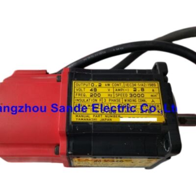 새로운 Fanuc AC 세르보 모터 A06B-0371-B071 A06B0371B071 AO6B-O371-BO71