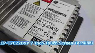 Allen-Bradley 2711P-T7C22D9P 24V DC HMI 터미널 제품 데모 비디오