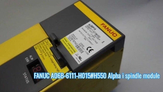A06B-6111-H015#H550 FANUC SPM-15i 스핀들 증폭기 제품 시연 영상