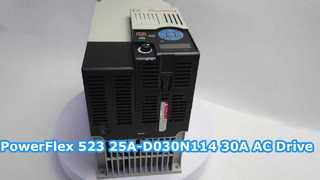 Allen-Bradley 25A-D030N114 PowerFlex 523 AC 드라이브 제품 데모 비디오
